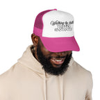 "Walking By Faith, Tripping Constantly" Trucker Hat