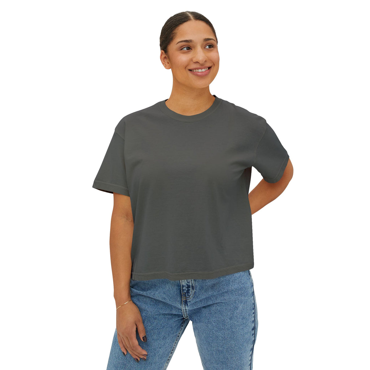 The World Is Better With You Boxy T- shirt