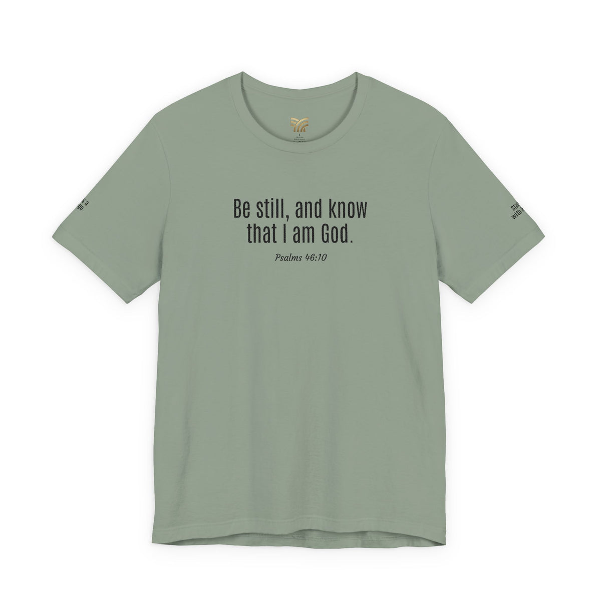 Be still: Standing with Hannah Embroidery BOLD