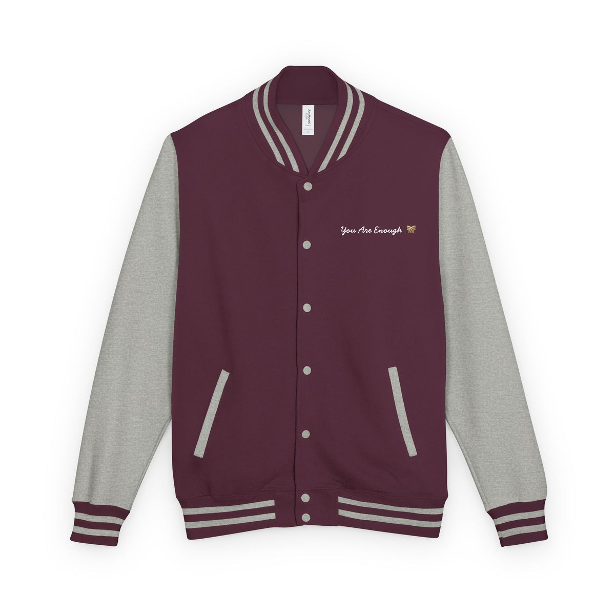 Letterman Jacket — "Dear Person Behind Me, The World Is Better With You In It" Varsity Coat
