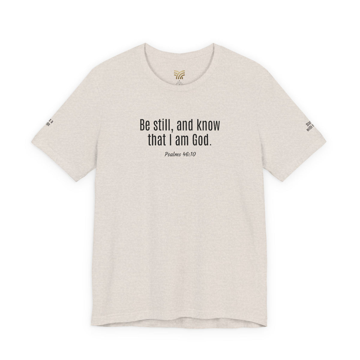 Be still: Standing with Hannah Embroidery BOLD