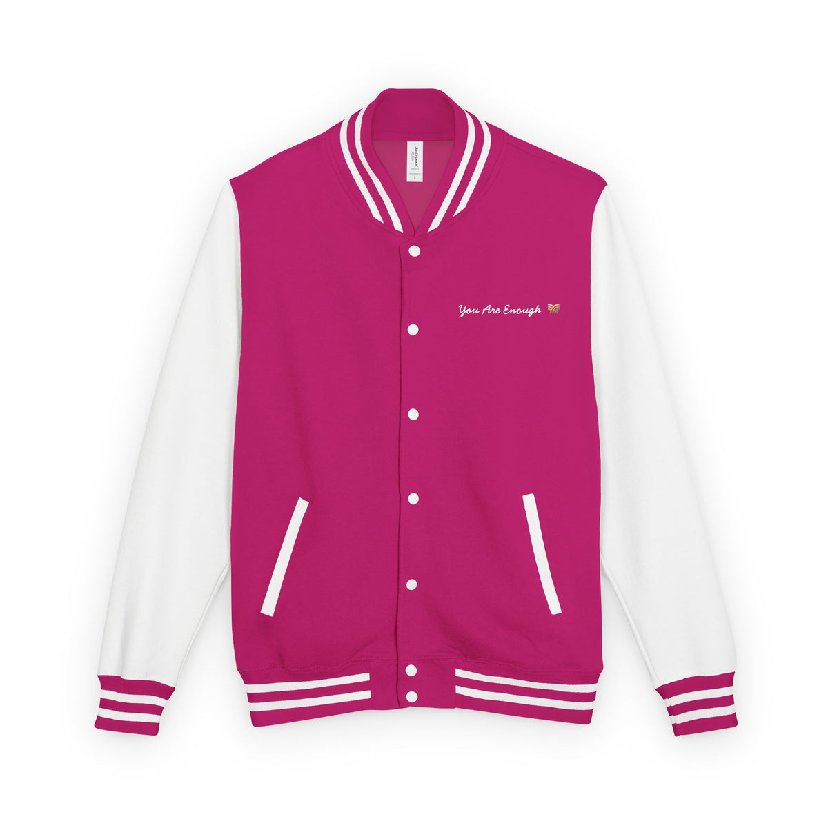 Letterman Jacket — "Dear Person Behind Me, The World Is Better With You In It" Varsity Coat