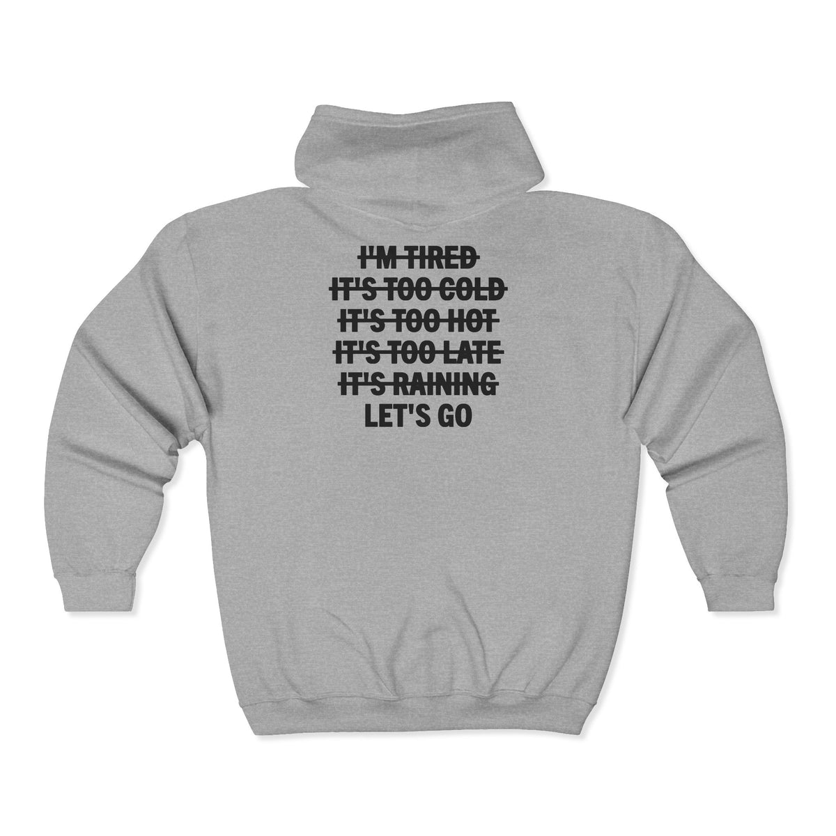 Takes Discipline Zip up Hoodie