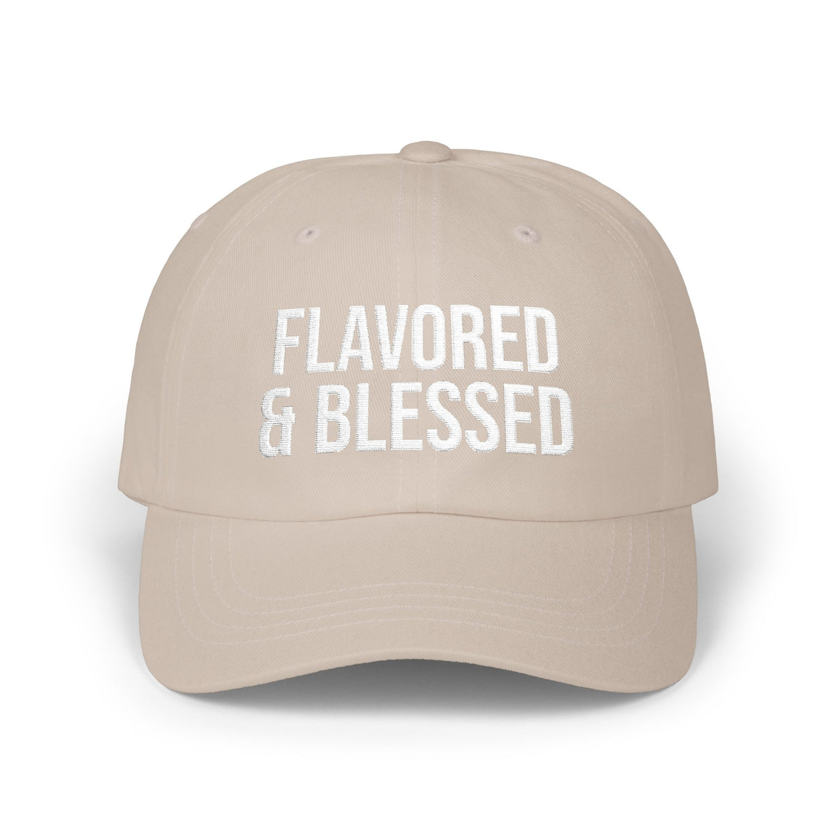 Flavored and Blessed Hat- Embroidery
