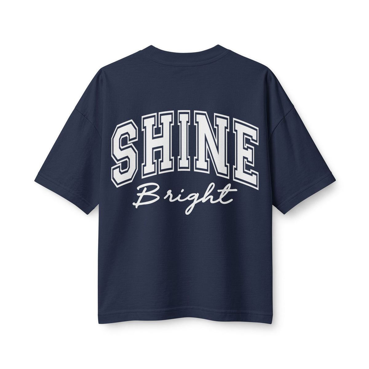 Shine Bright Women's Tee — Inspirational Cross Graphic Crop T-Shirt