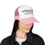"Walking By Faith, Tripping Constantly" Trucker Hat