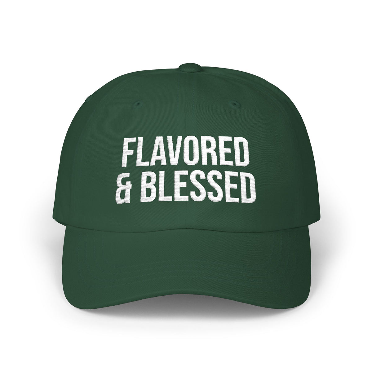 Flavored and Blessed Hat- Embroidery