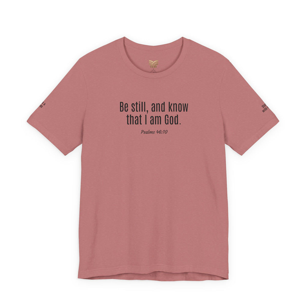 Be still: Standing with Hannah Embroidery BOLD