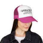 "Walking By Faith, Tripping Constantly" Trucker Hat