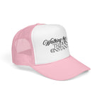"Walking By Faith, Tripping Constantly" Trucker Hat