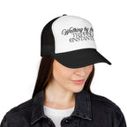 "Walking By Faith, Tripping Constantly" Trucker Hat